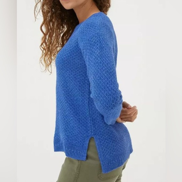 NWT - Fat Face Women’s Mini Diamond Knit Crew Neck Sweater - US 8/M, US 10/L - Picture 3 of 15